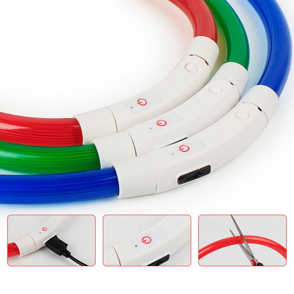 Đèn LED Nhiều Màu Thú Cưng Cổ  - đánh giá và giá Led Dog Collar Glowing Rechargeable Usb