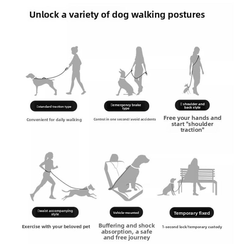 Shock‑Absorbing Bungee Hands‑F - đánh giá và giá Hands Free Dog Running Leash Waist Belt
