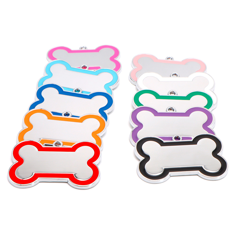 Sỉ Bộ 100 10 Nhiều Màu Sắc Dễ  - đánh giá và giá Reflective Dog Collar Personalized Engraved