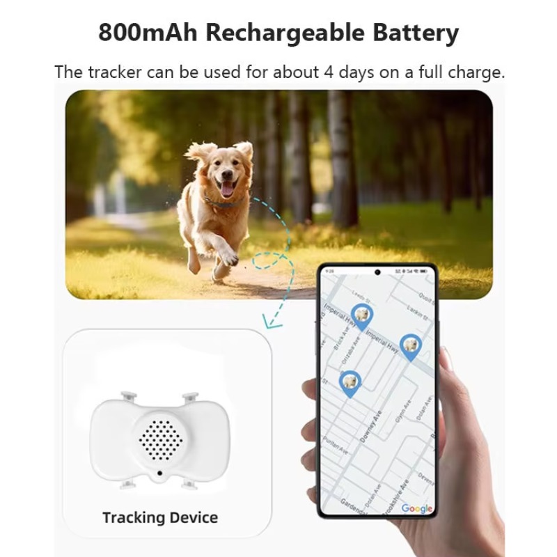 New Waterproof Smart GPS 4G LB - đánh giá và giá Dog Gps Tracker Collar 4G Waterproof