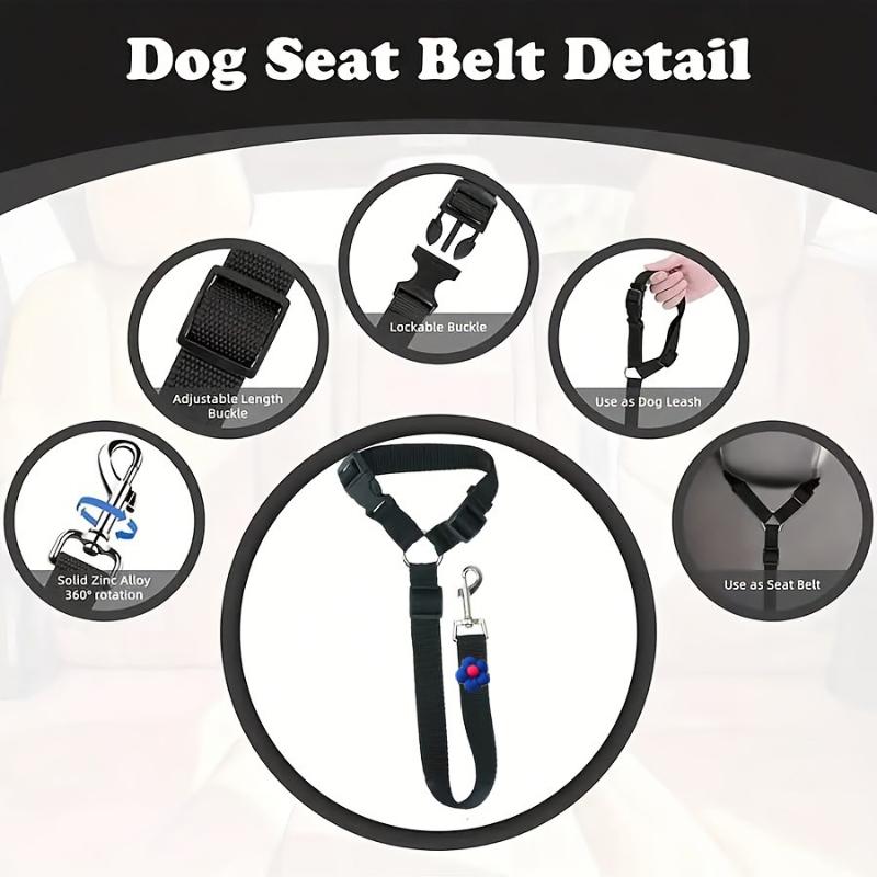 Dog Car Seat Belt Safety Tethe - đánh giá và giá Dog Seat Belt Harness Safety Tether