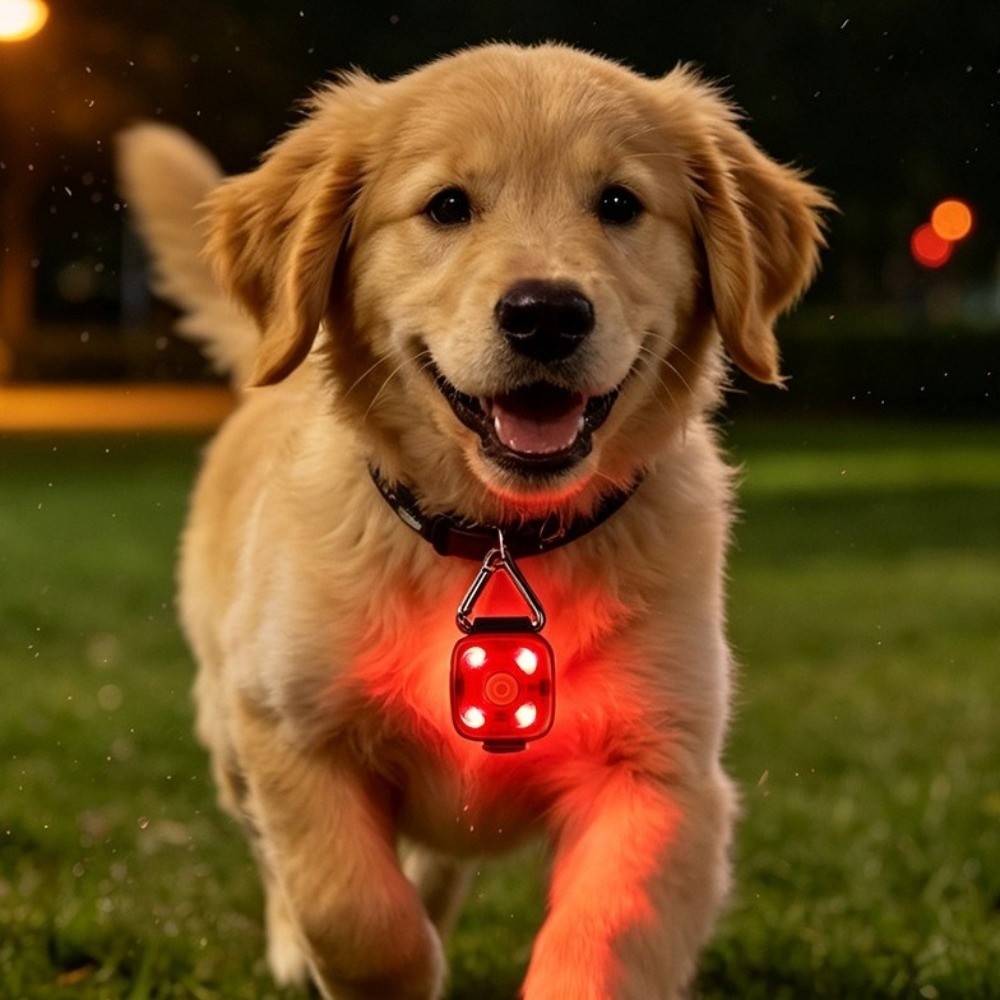 USB Rechargeable LED Pet Colla - đánh giá và giá Led Dog Collar Glowing Rechargeable Usb