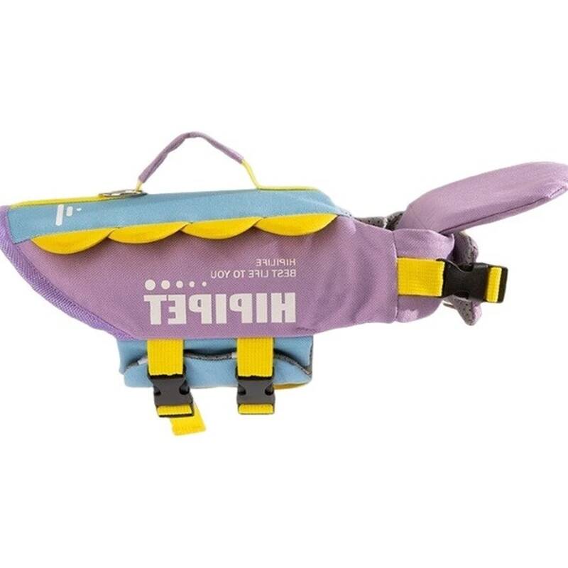 Dog Life Jacket Cute Shark Sha - đánh giá và giá Dog Life Jacket Vest Buoyancy Handle