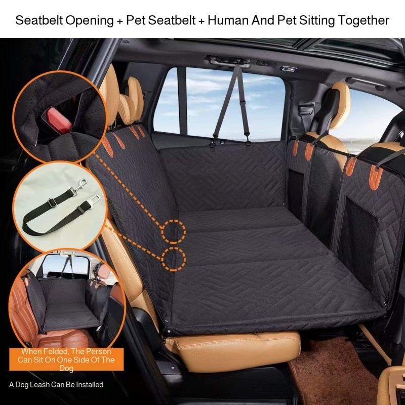 Waterproof Dog Car Seat Cover  - đánh giá và giá Dog Car Seat Cover Waterproof Back Seat
