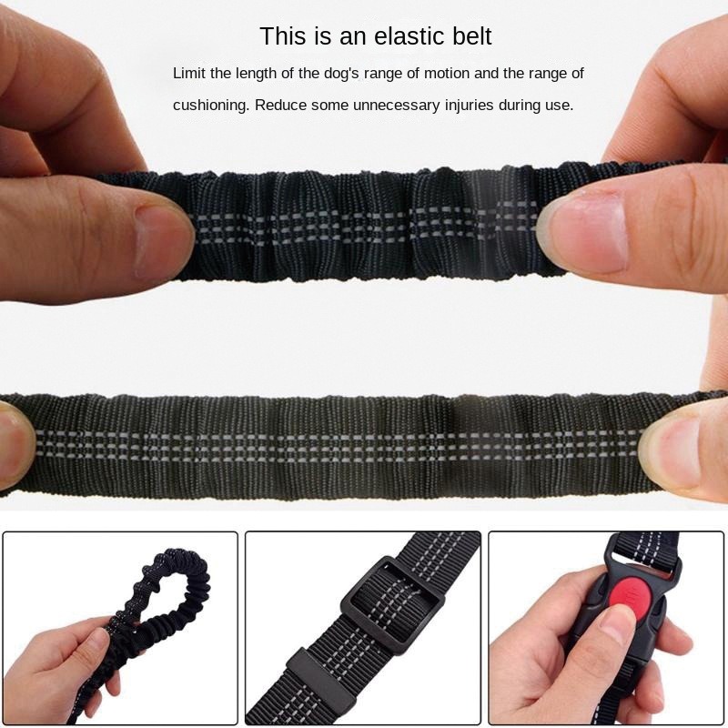 Hand Free Dog Leash for Pet Wa - đánh giá và giá Hands Free Dog Running Leash Waist Belt