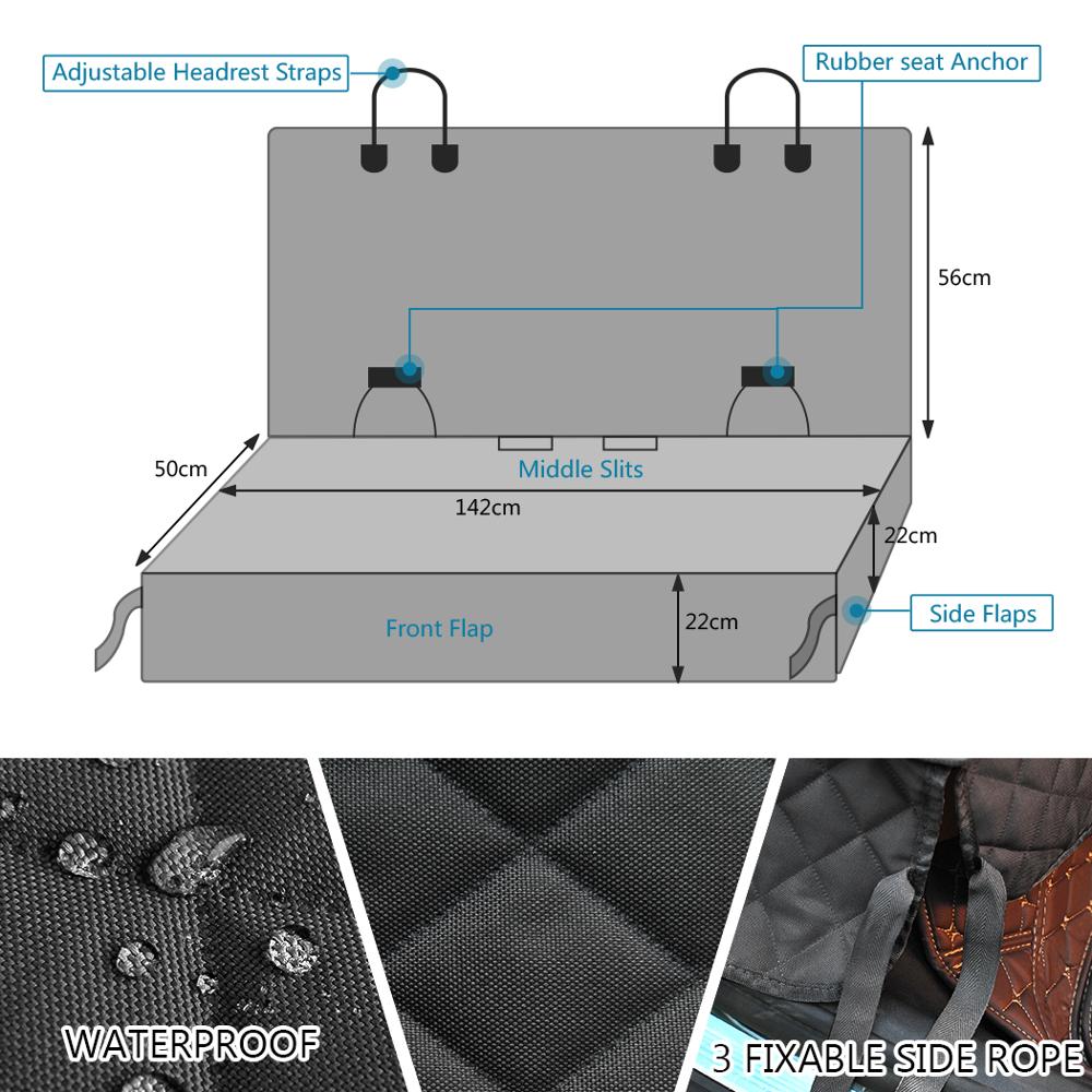 Chó Ghế Thú Cưng Du Lịch Tàu S - đánh giá và giá Dog Car Seat Cover Waterproof Back Seat