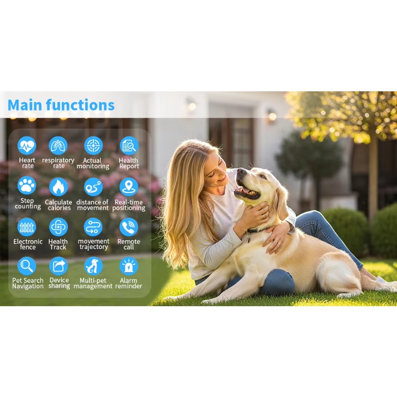 Qcool Respiratory Rate Monitor - đánh giá và giá Pet Activity Health Monitor Tracker