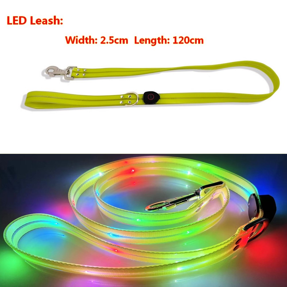 Cho Thú Cưng Chó Đèn LED Lên D - đánh giá và giá Led Dog Collar Glowing Rechargeable Usb